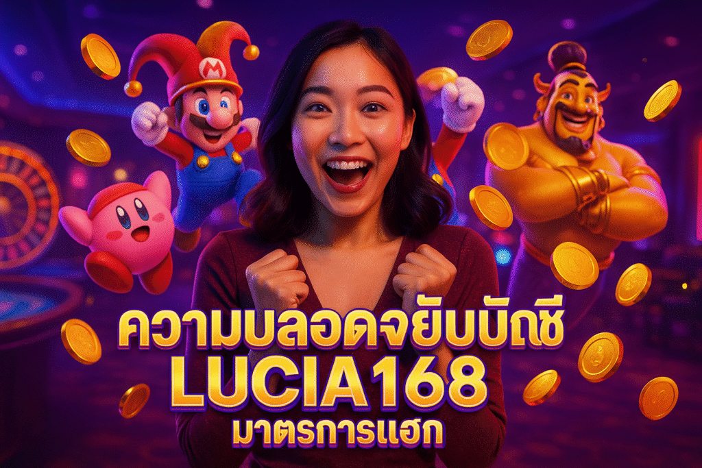 ความปลอดภัยบัญชี LUCIA168 มาตรการแฮก
