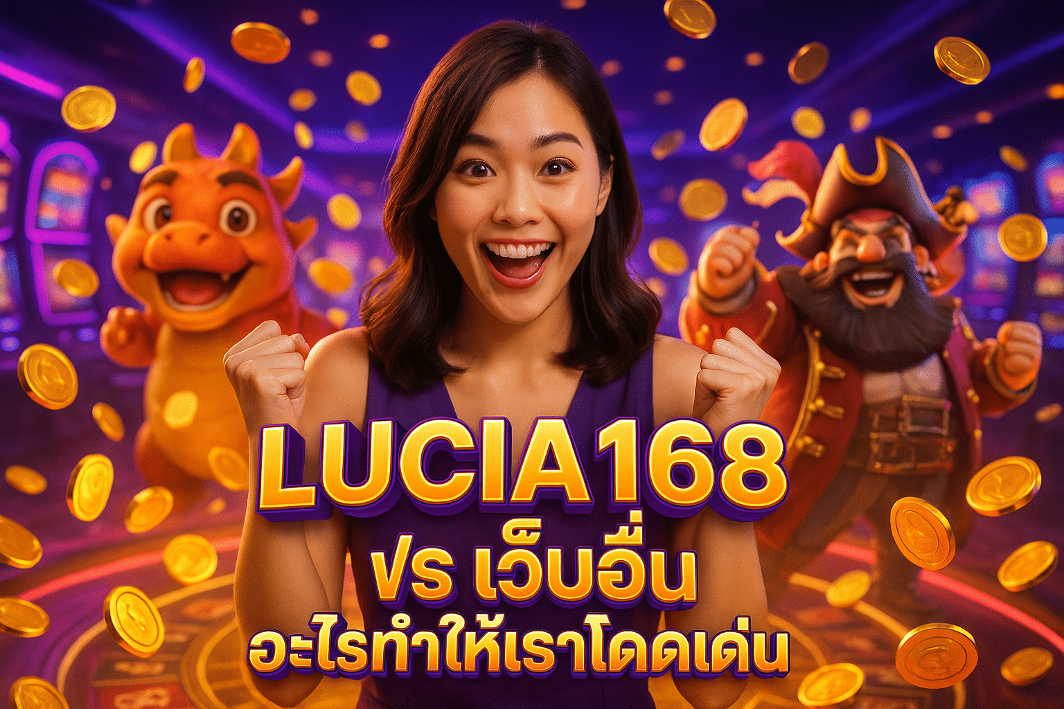 LUCIA168 vs เว็บอื่น อะไรทำให้เราโดดเด่น
