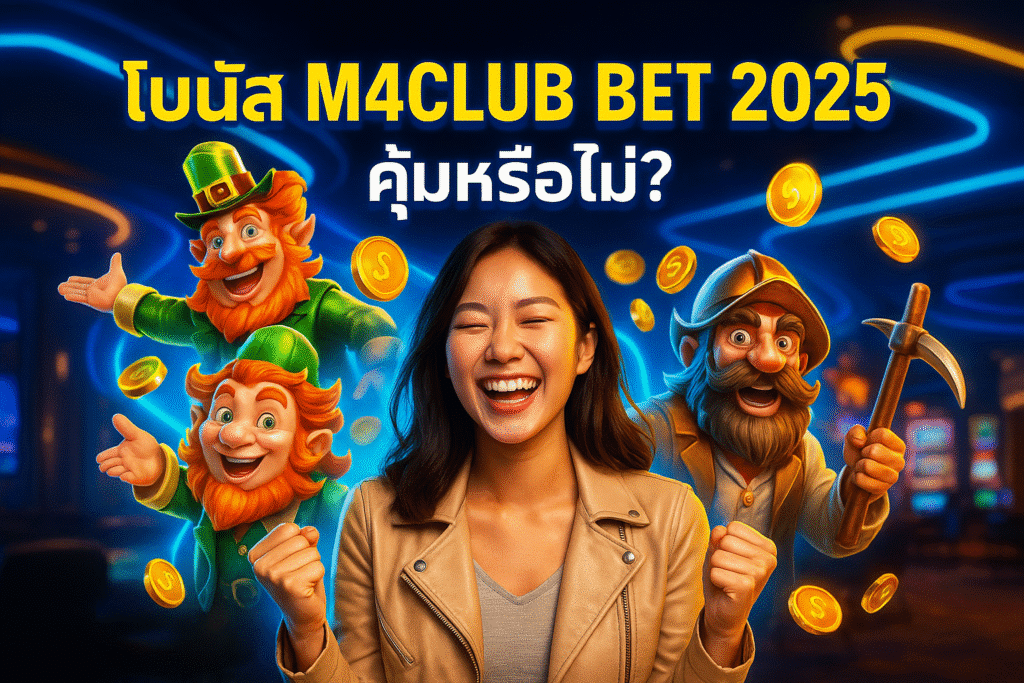 โบนัส M4CLUB BET 2025 – คุ้มหรือไม่?