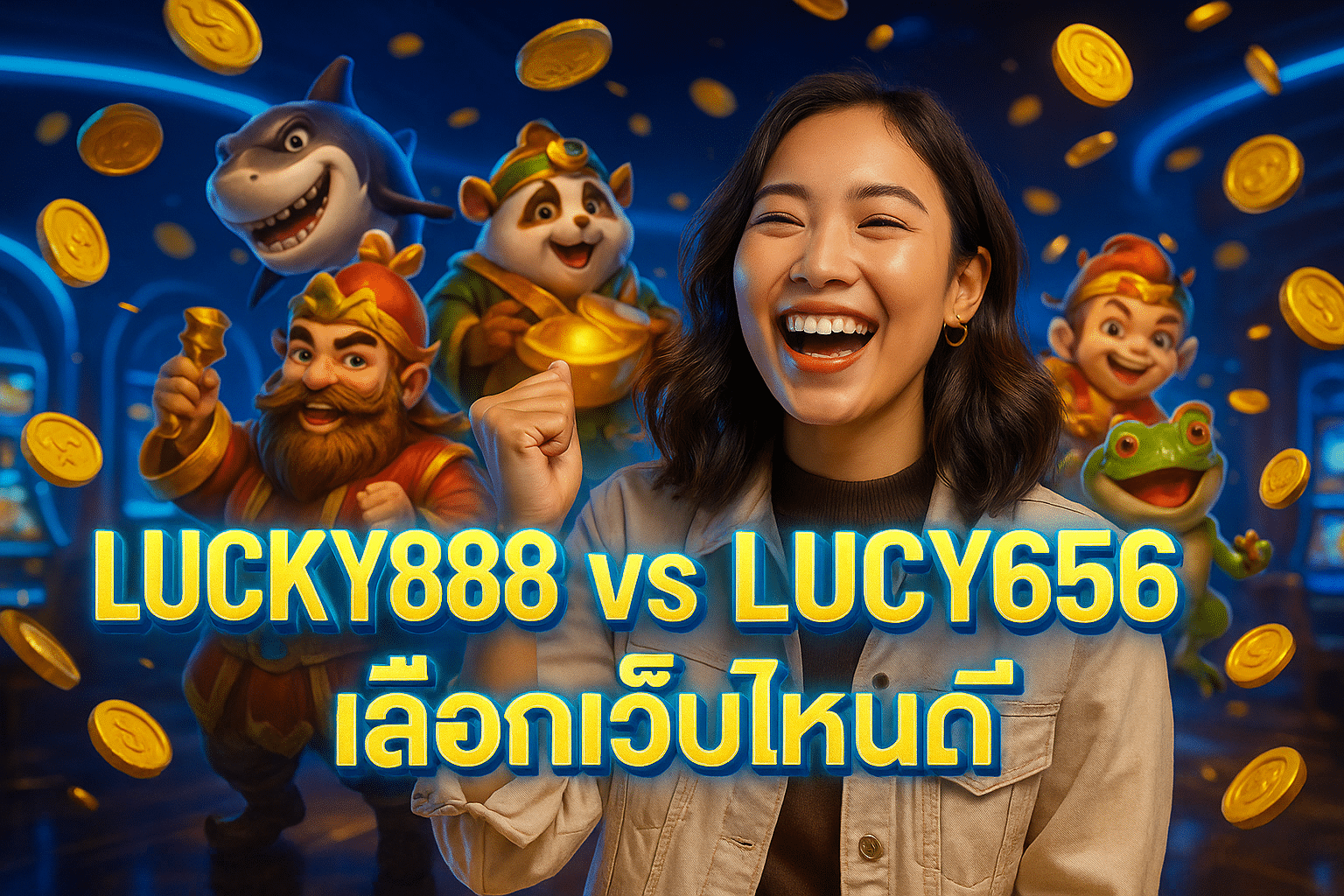 LUCKY888 vs LUCYY656 – เลือกเว็บไหนดี