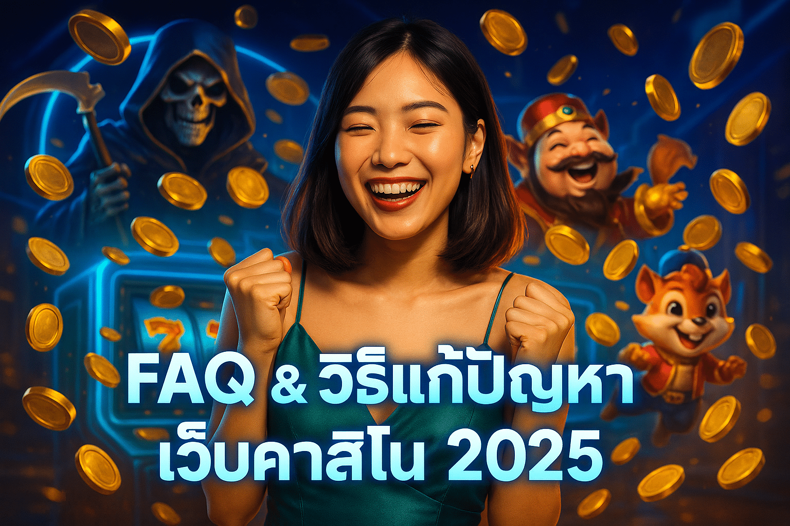 FAQ & วิธีแก้ปัญหาเว็บคาสิโน 2025